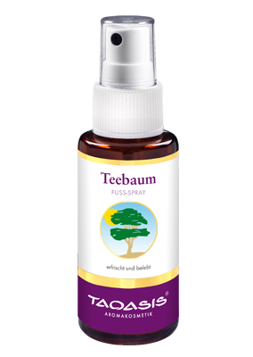 Spray do pielęgnacji stóp oraz dezynfekcji obuwia z drzewem herbacianym, 50 ml, Taoasis